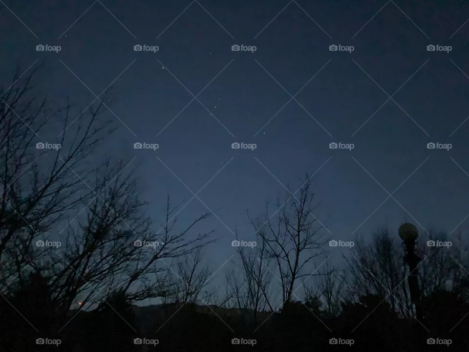 Cielo de la noche 