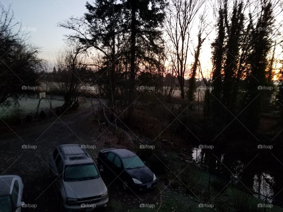 Sunrise in Oregon