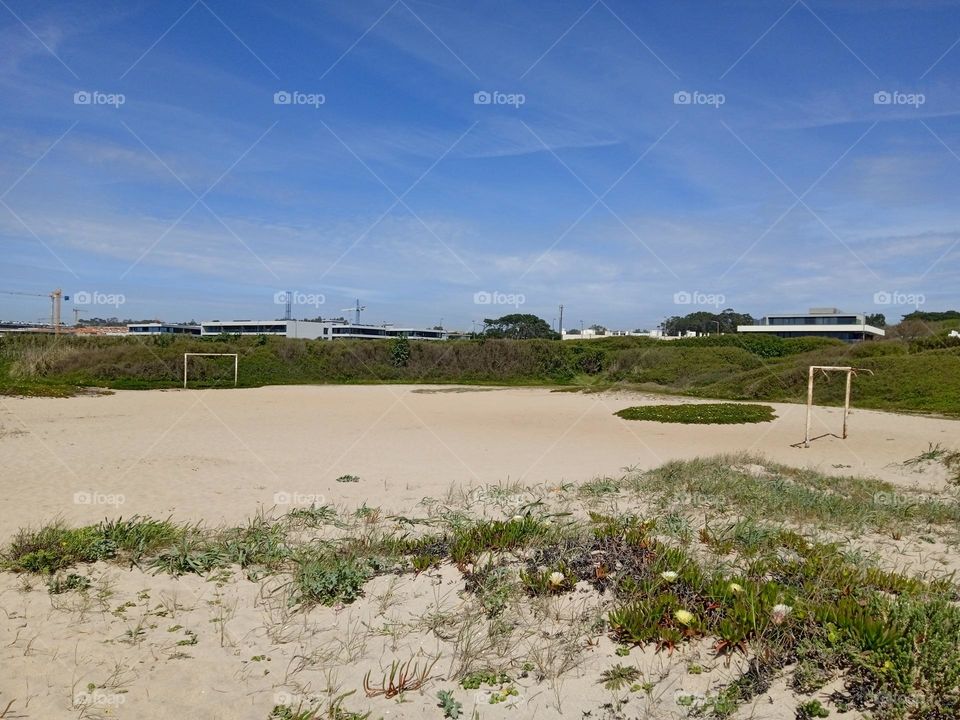 sand soccer