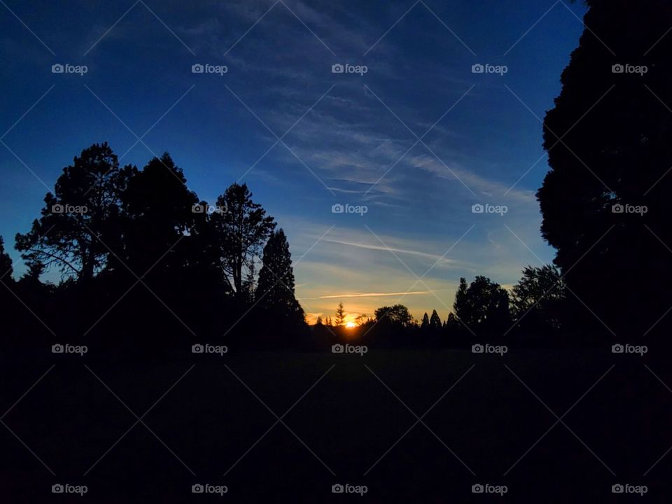 Blue Hour sunset