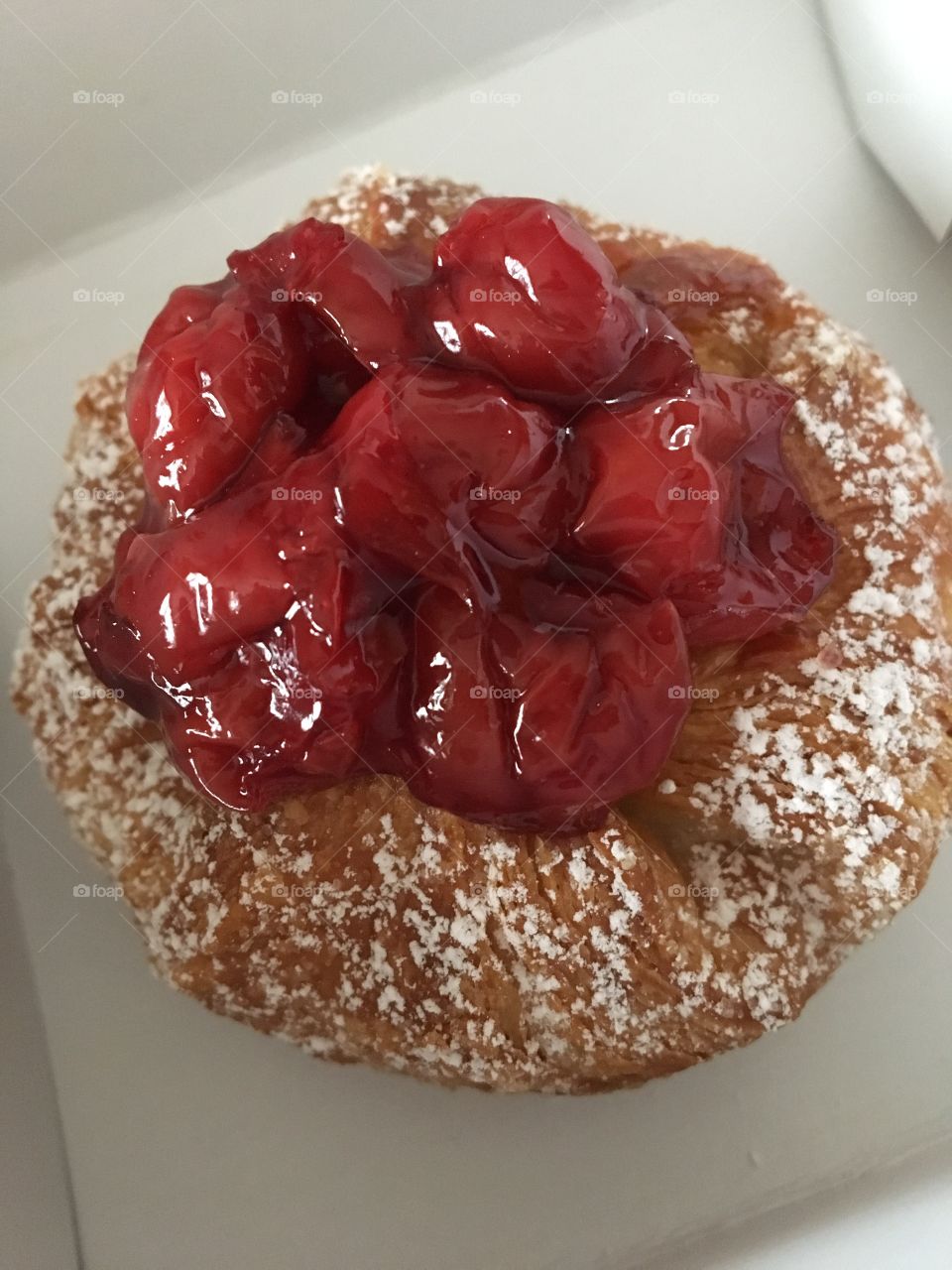 Cherry Topped Donut 