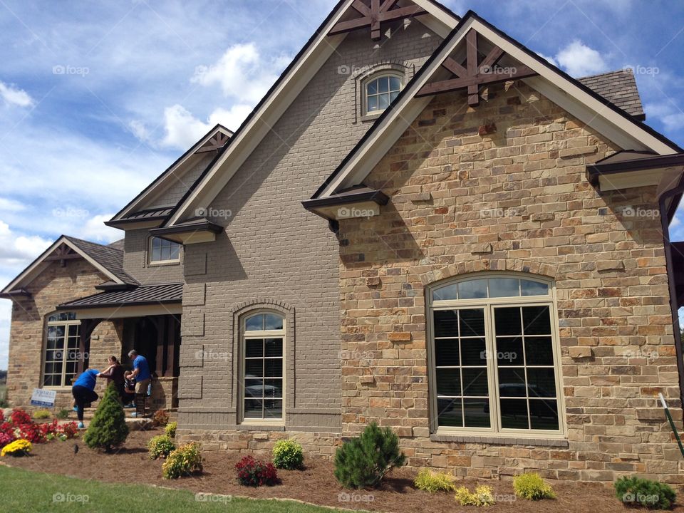 House exterior with windows