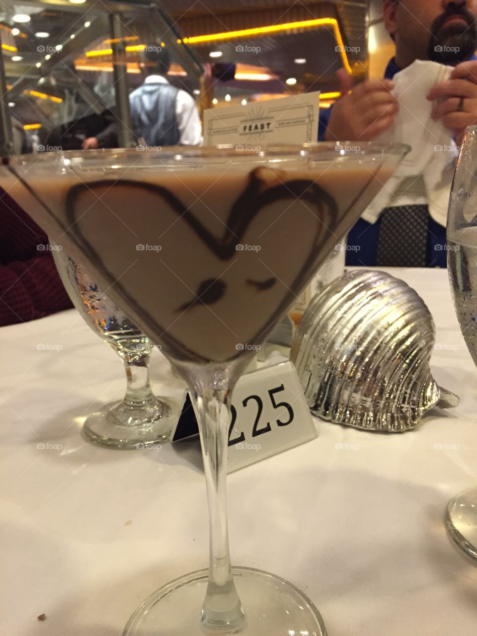 Cruise drink Chocolate Martini 