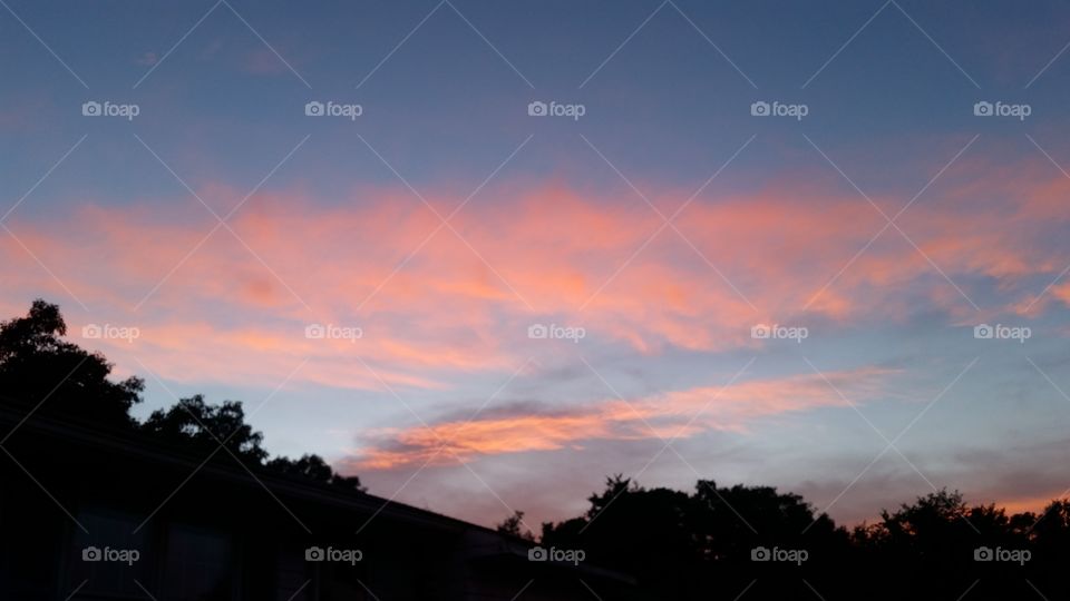 Sunset, No Person, Sky, Evening, Dusk