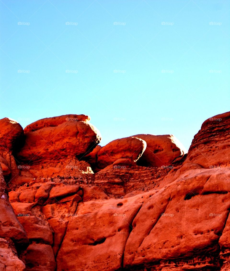 Red rocks