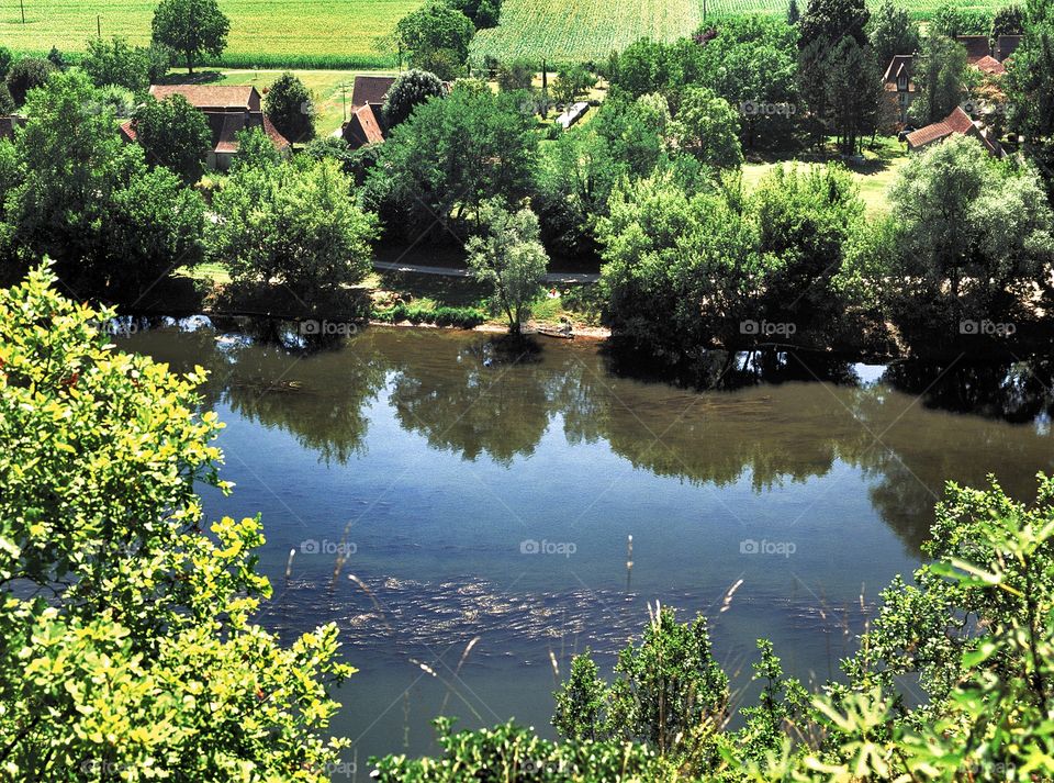 River. Dordogne 