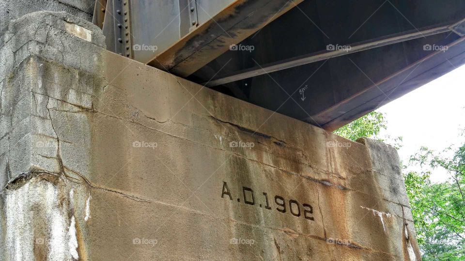 Old Railroad overhead