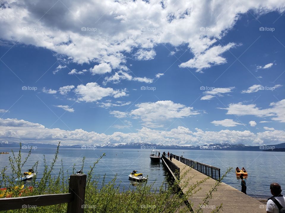 Early summer at Kings Beach, Lake Tahoe (June 2019)
