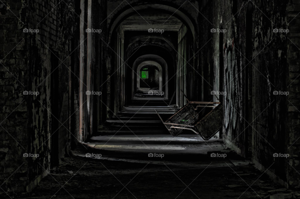 Tunnel, Abandoned, Dark, Old, No Person