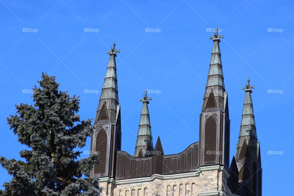 Church steeples