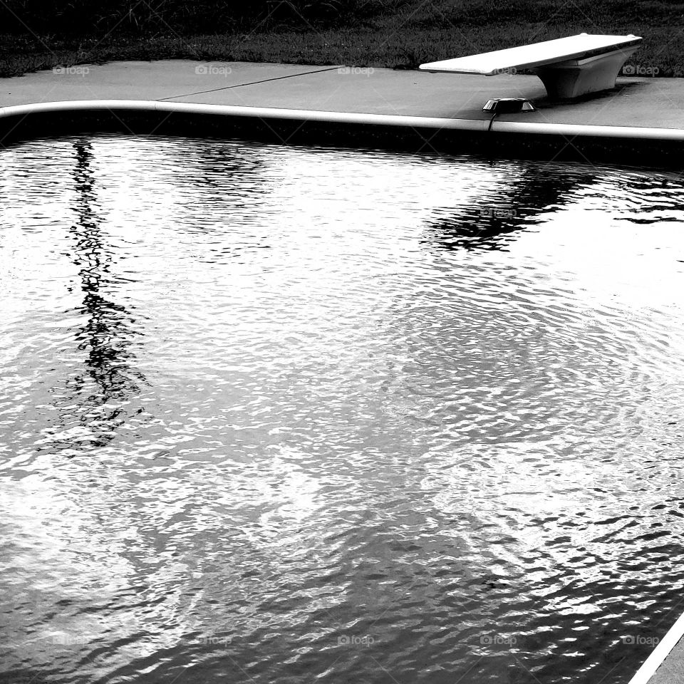 lazy backyard pool day