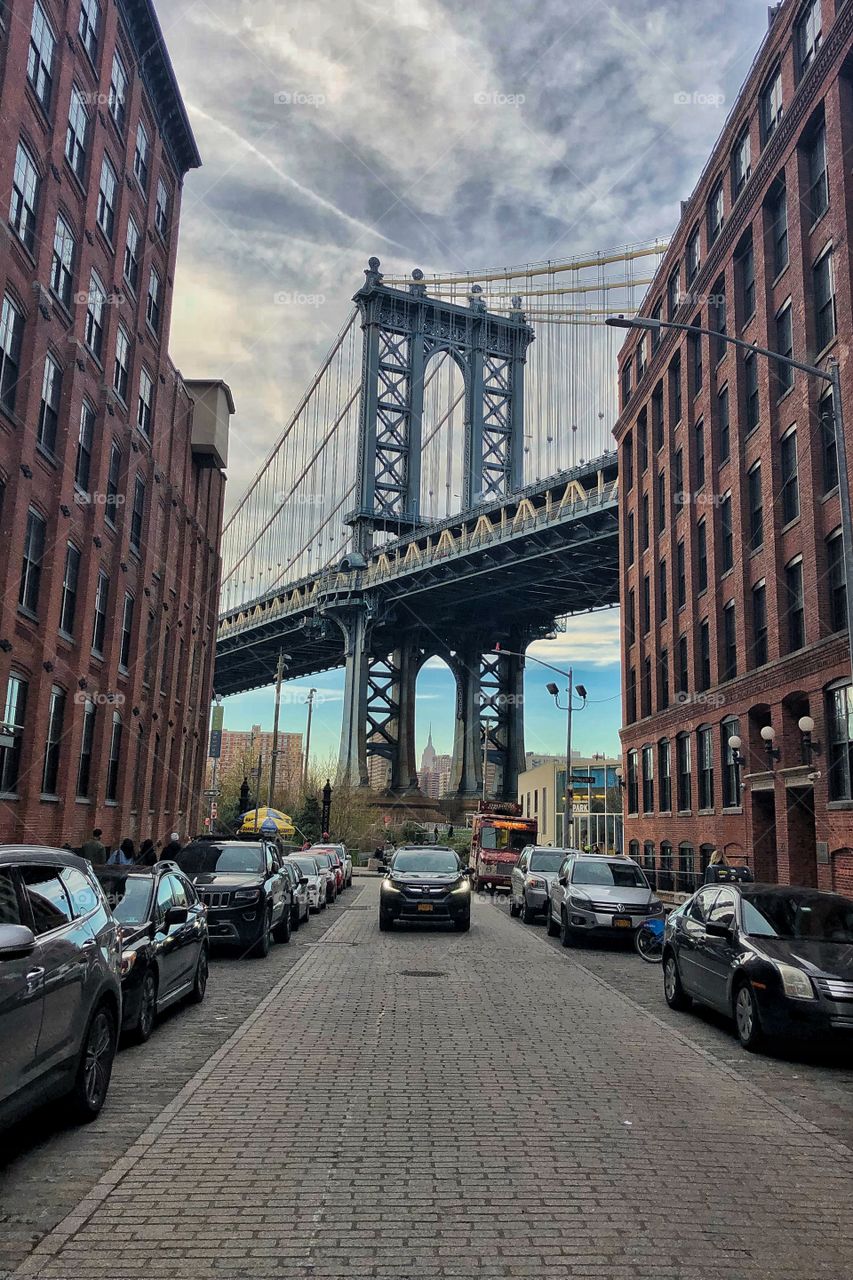 Dumbo Brooklyn NY. Washington Bridge