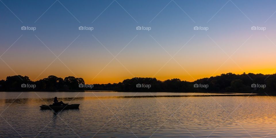 Lone boat 