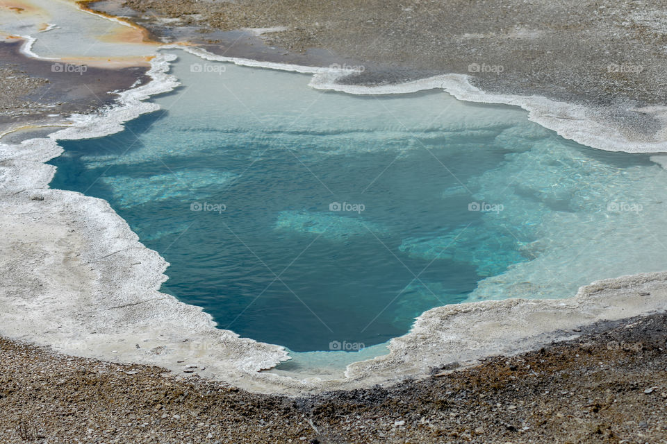 heart spring in Yellowstone