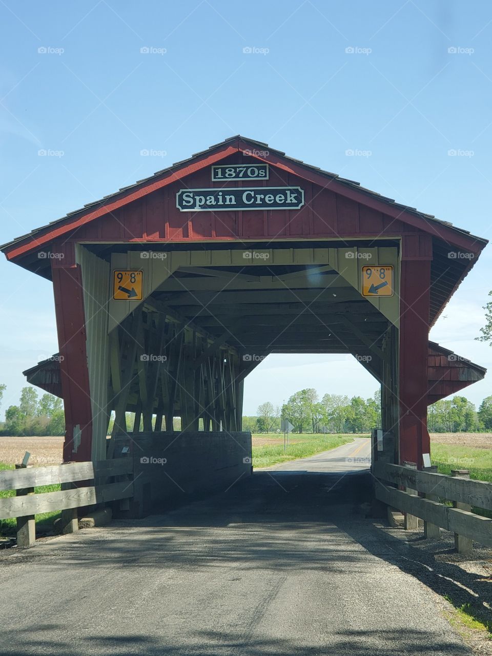 covered bridge in Ohio