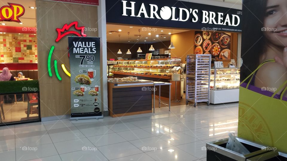 Harolds bread store at Seremban Prima Mall