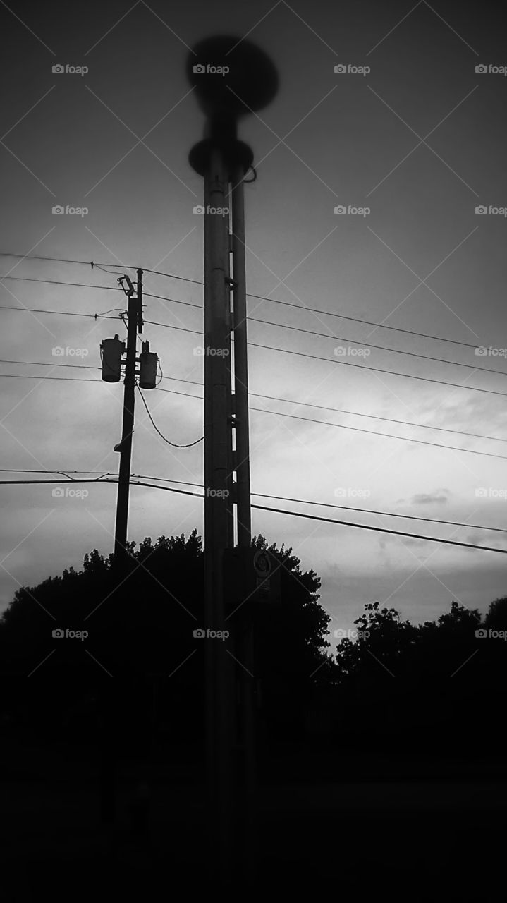 run for your life. this siren blows in case of danger