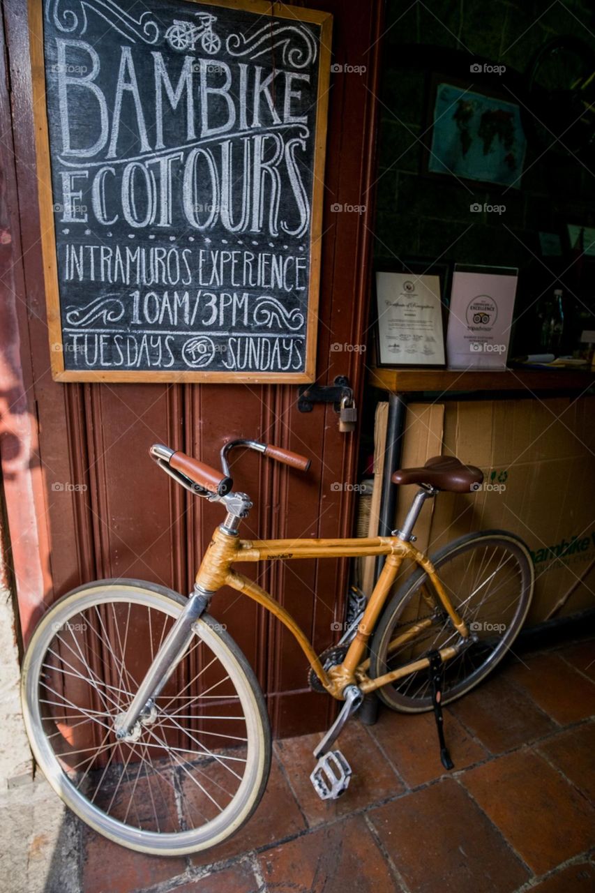 bamboo bike