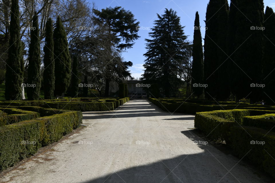 Jardines, Palacio el Capricho, Madrid