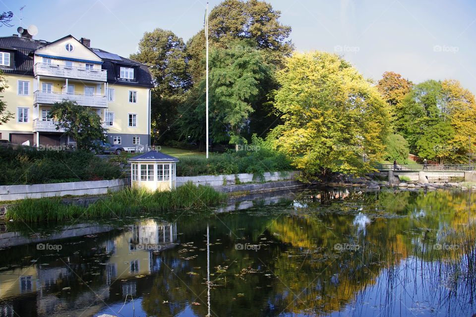 Autumn in Norrtälje, Sweden