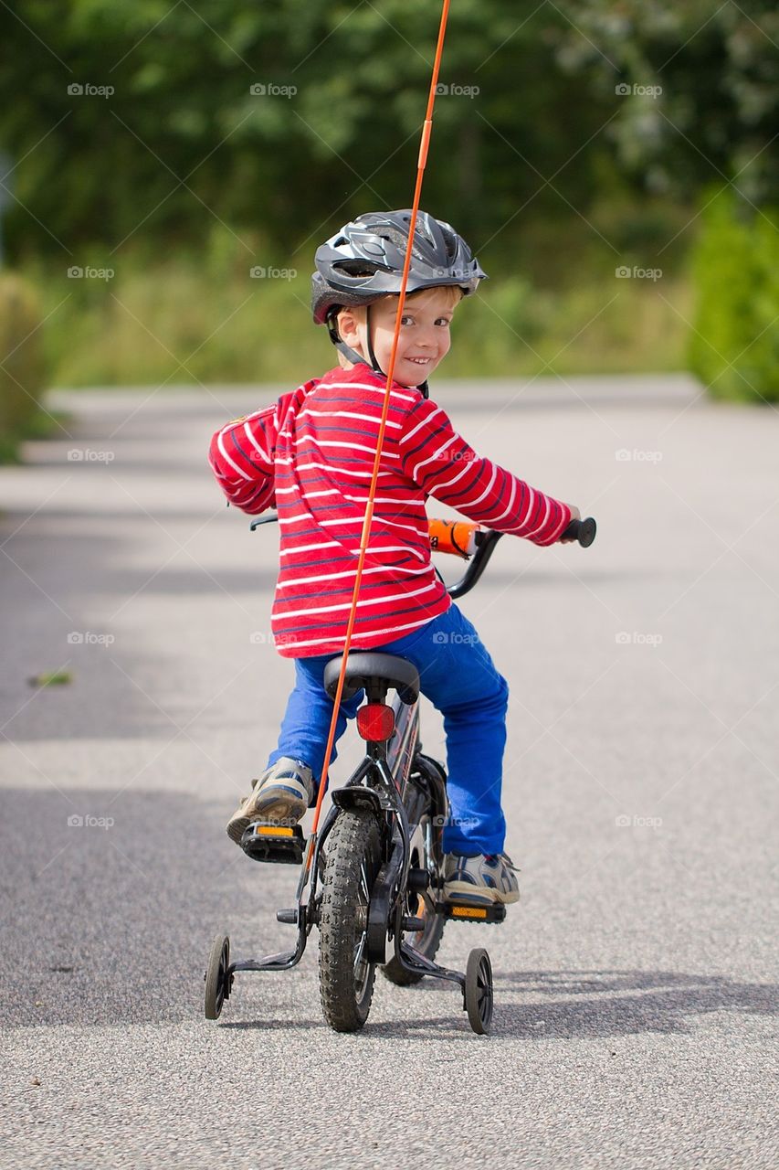 Small biker