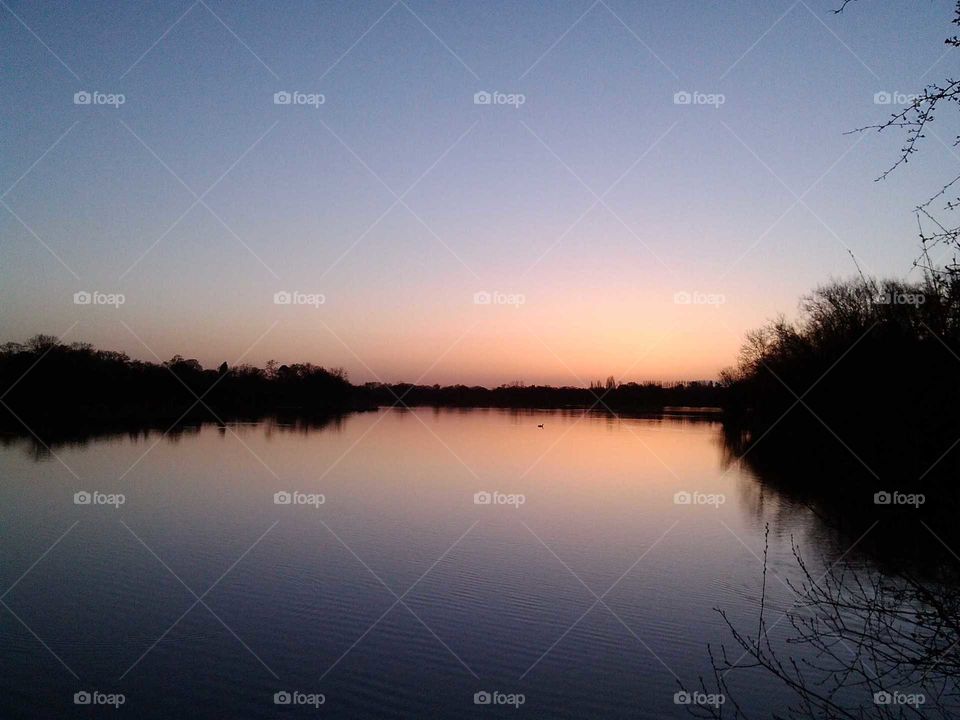 Sunrise, Earlswood Lakes