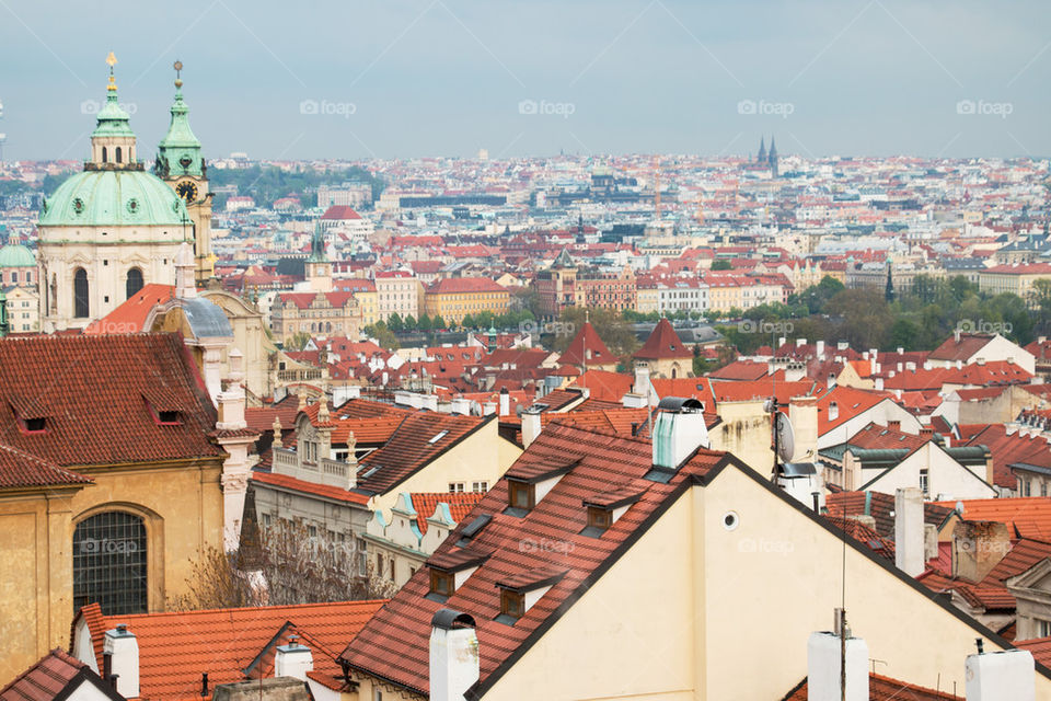 Prague skyline