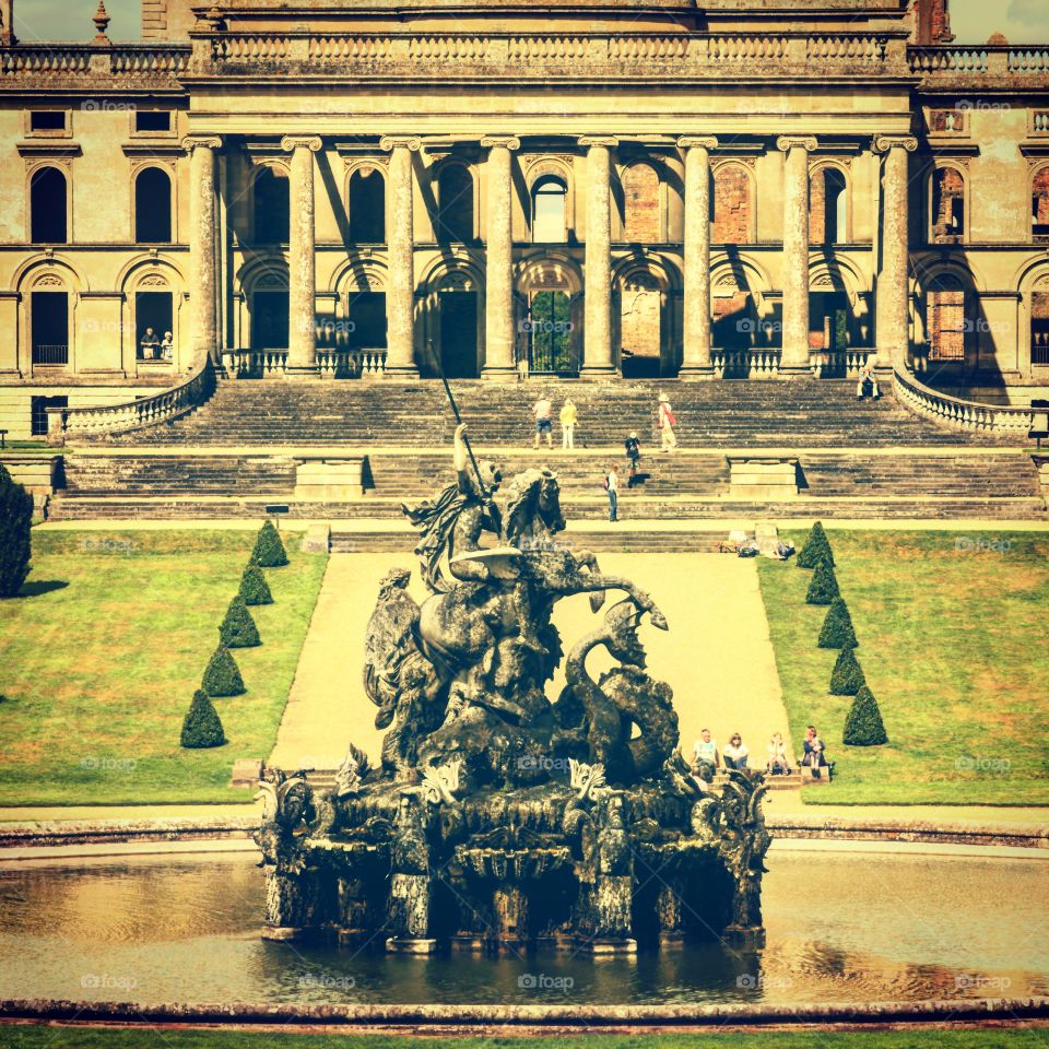 Witley court. Fountain