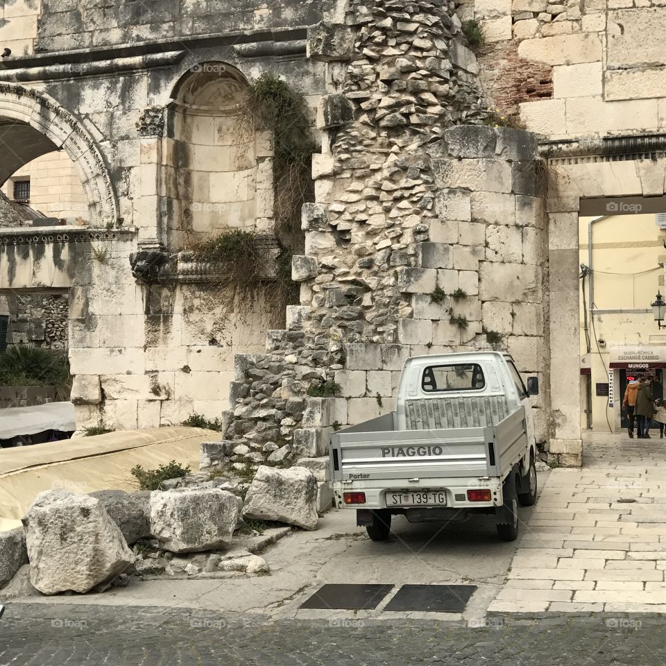 Crumbled Walls | Split, Croatia