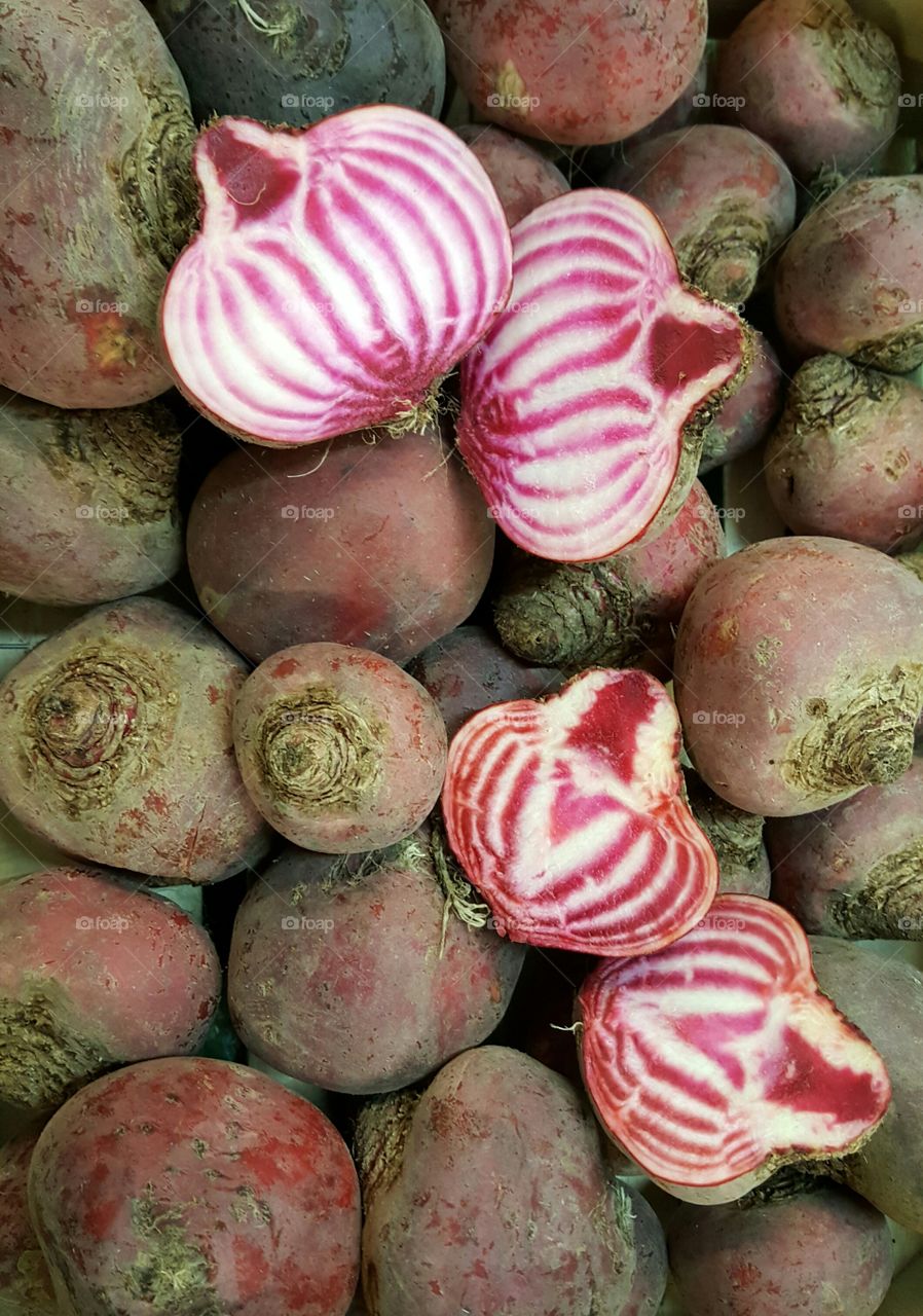 Close-up of beetroot