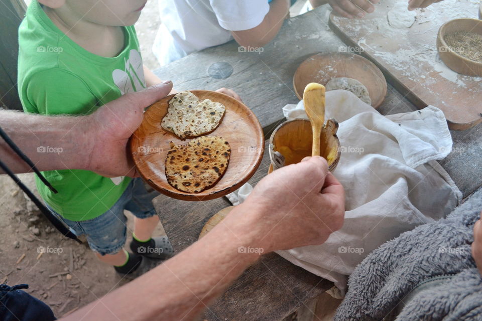 Child, Food, People, Family, Hand