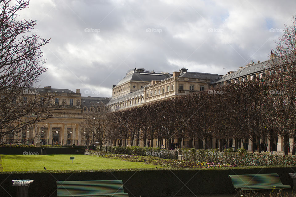 The Palais-Royal in paris france