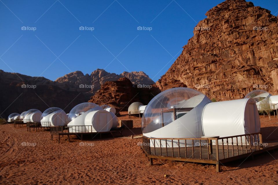 Under the stars in Wadi Rum