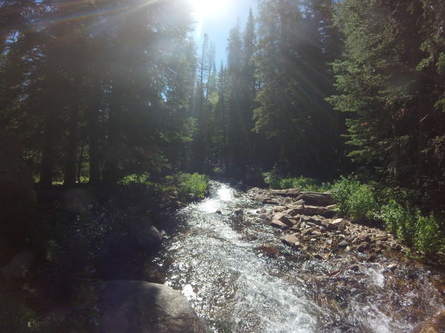 The hike to loch vale, CO 3
