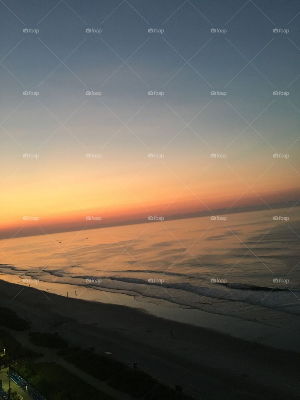 Sunrise Over the Ocean 