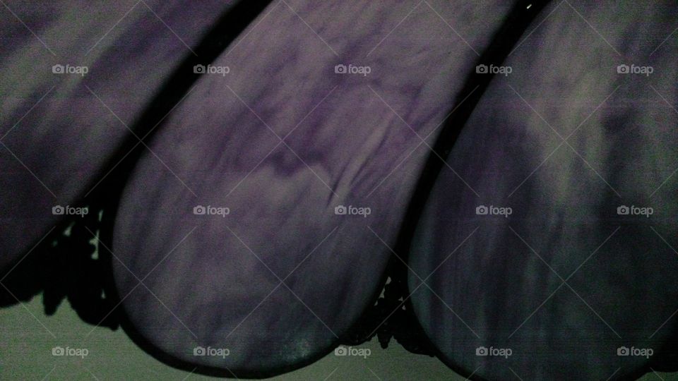 purple lamp shade glass curved