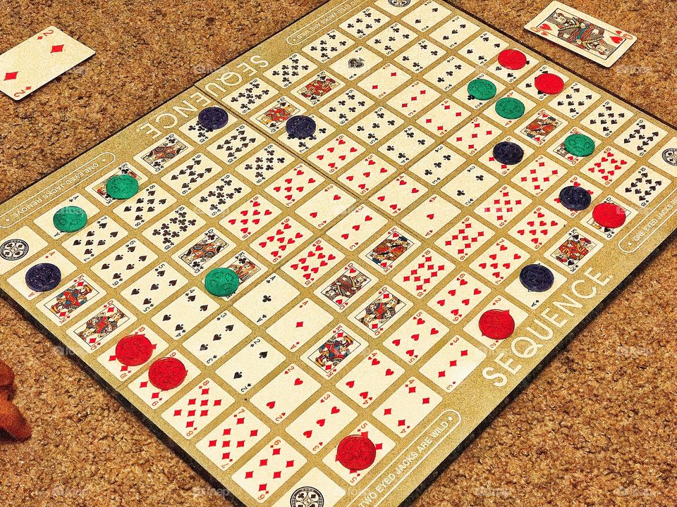 Sequence game in action 