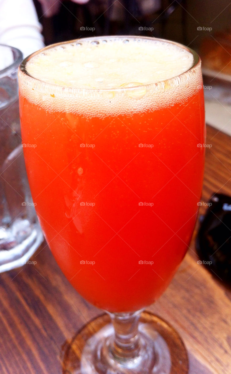 orange brunch blood fizz by percypiglet