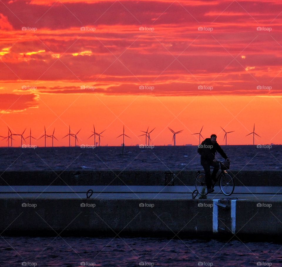 Chasing a sunset