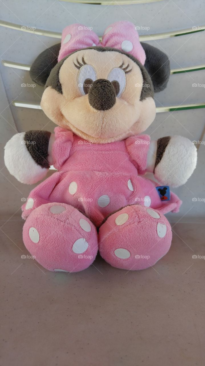 Minnie Mouse Disney Land Cartoon Toy Figure Plush Doll