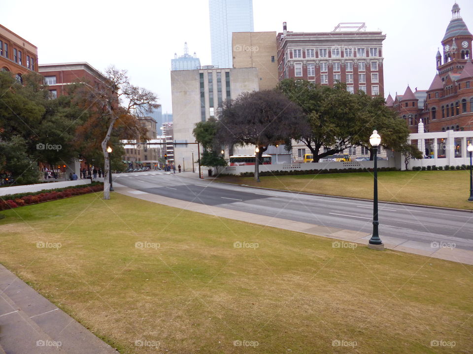 JFK Assassination Site. Another angle from the JFK Assassination Site.