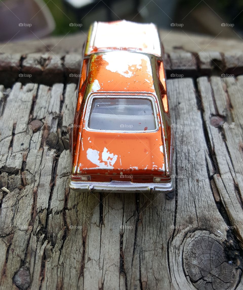 Beat Up Toy Car is R
