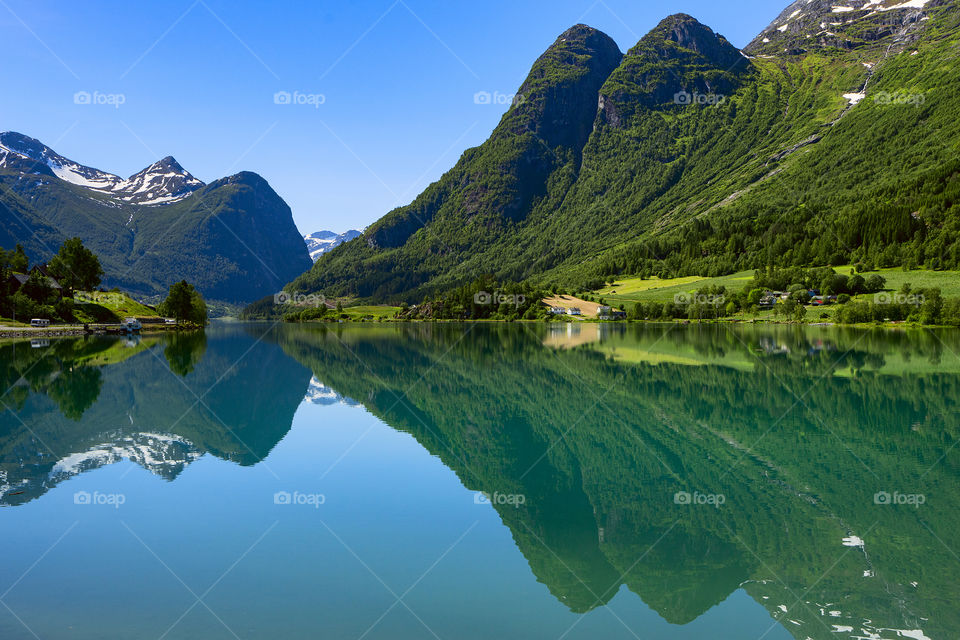 Amazing waterscape (Norway)