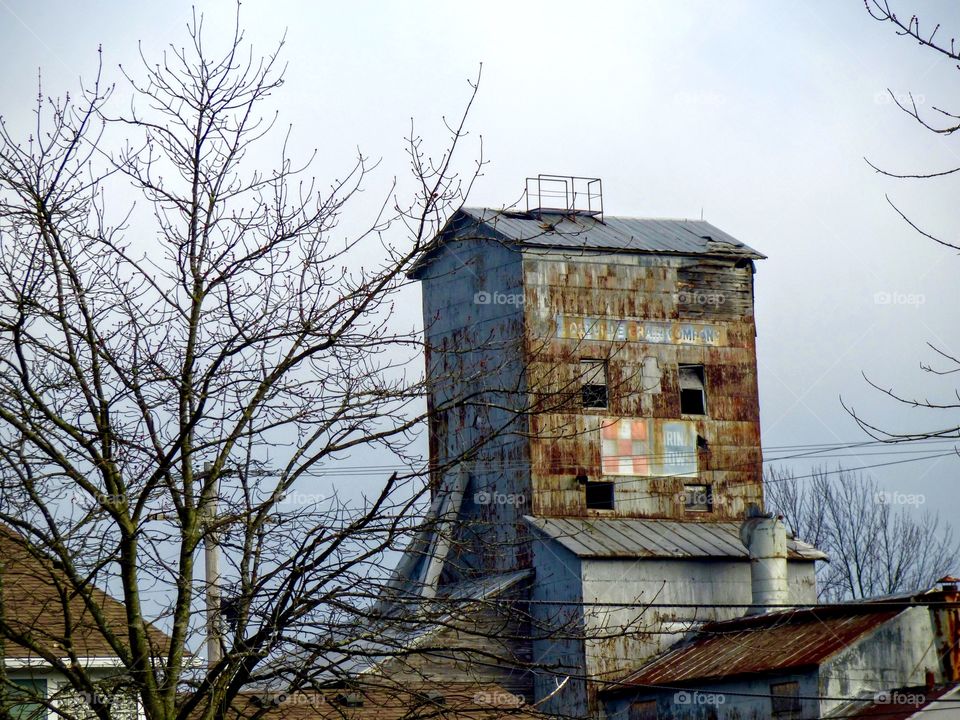 Old grain elevator 