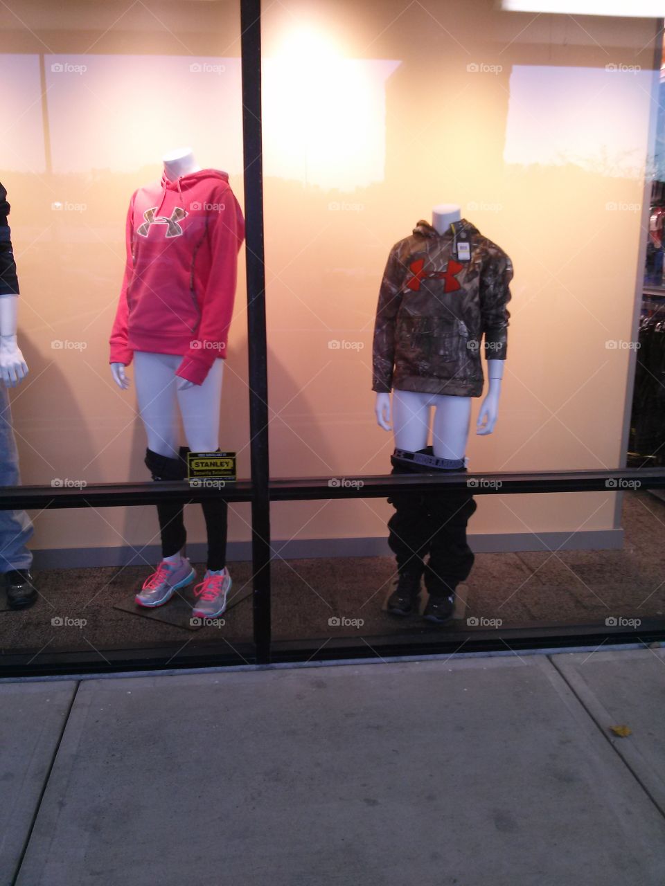 Random. In a Hibbit Spot Shop window someone pulled the models pants down