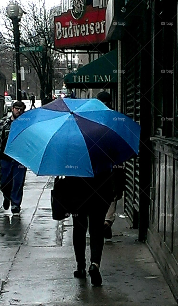 Big Blue Umbrella