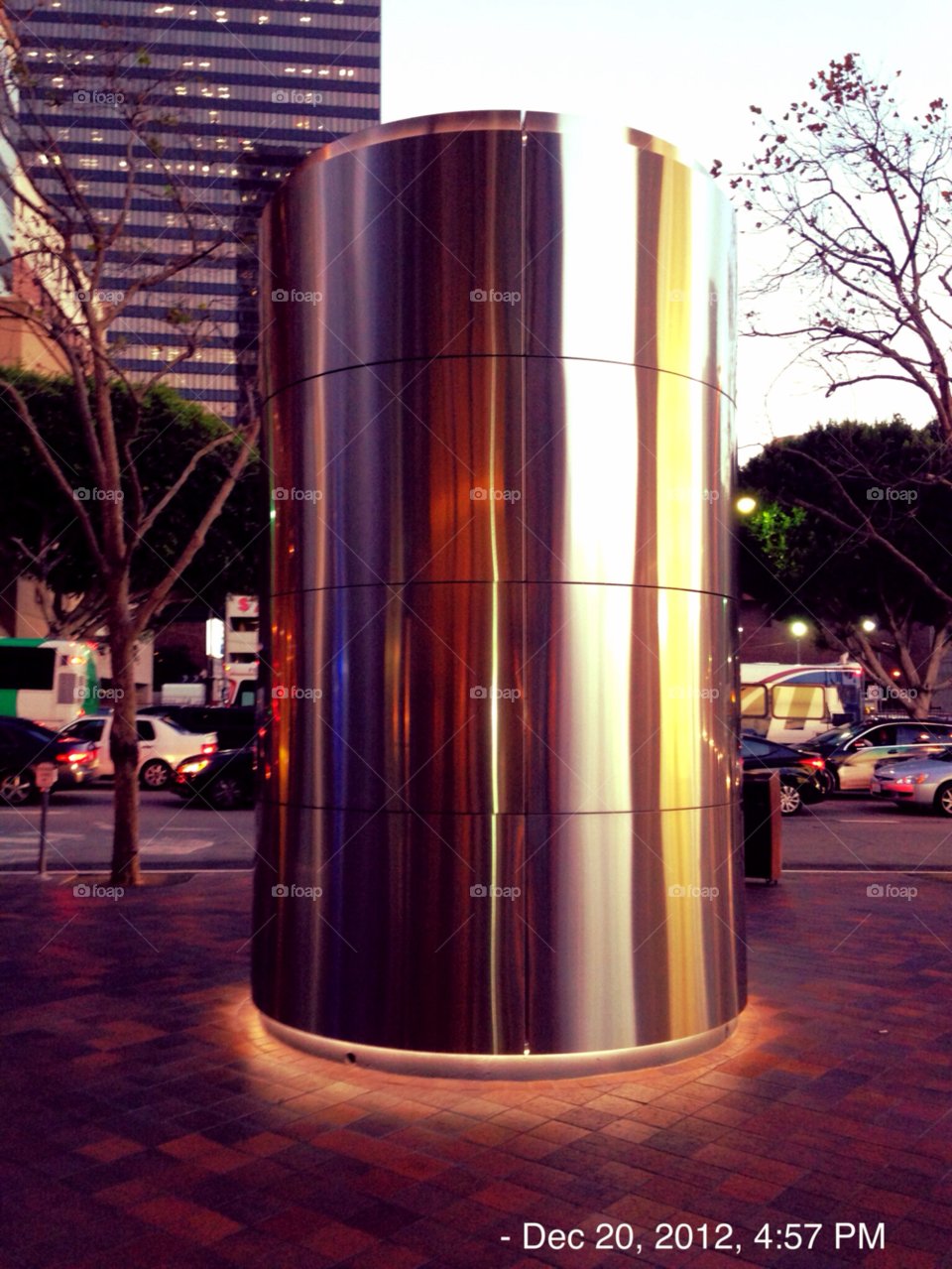 city dusk chrome cylinder by paul.reilly546
