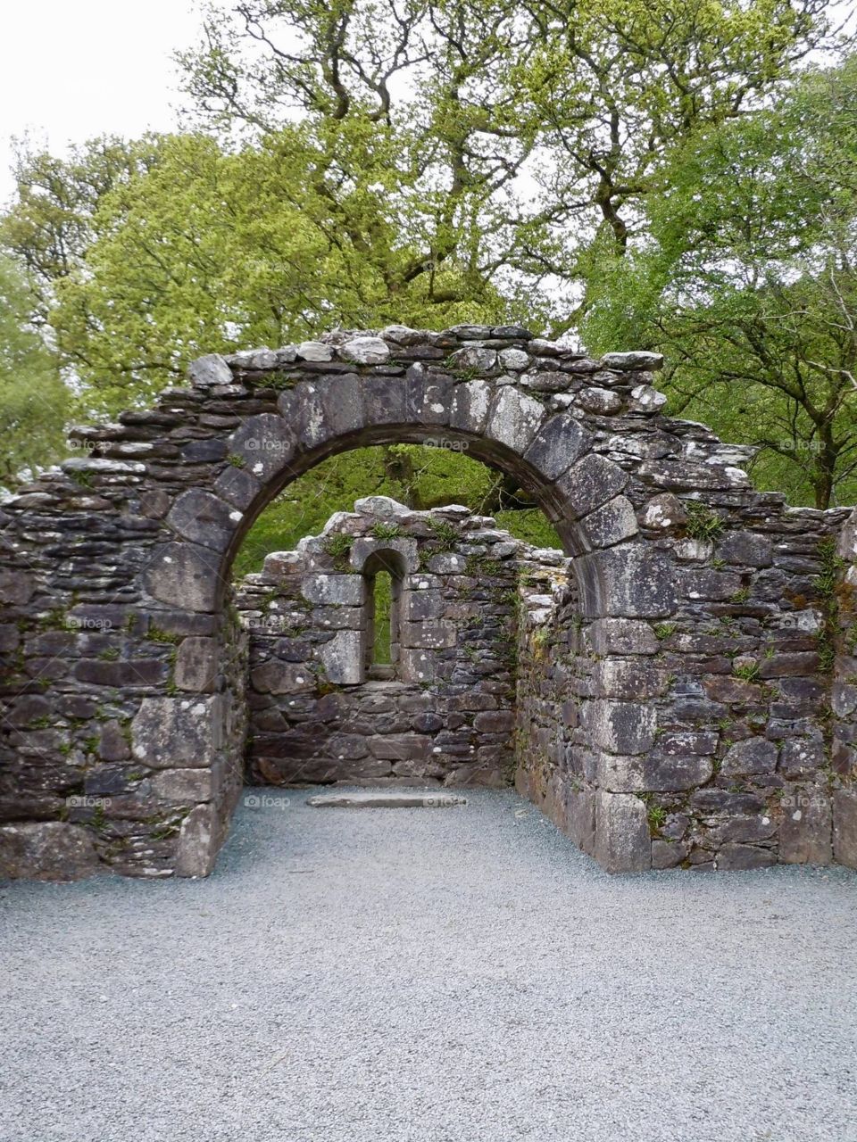 Old arches in Wicklow mountains