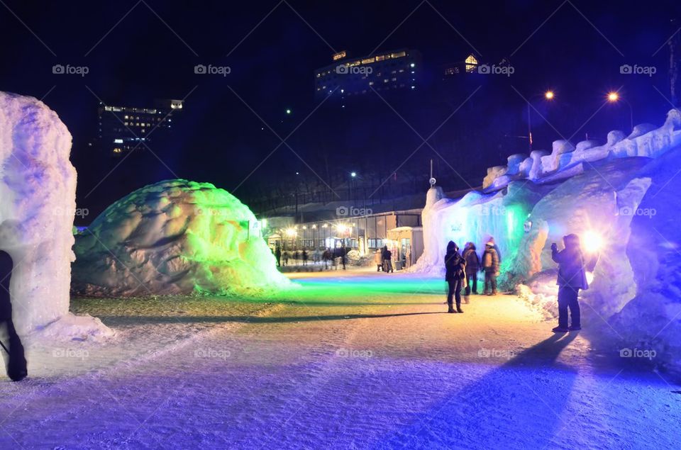 Sounkyo Ice Festival