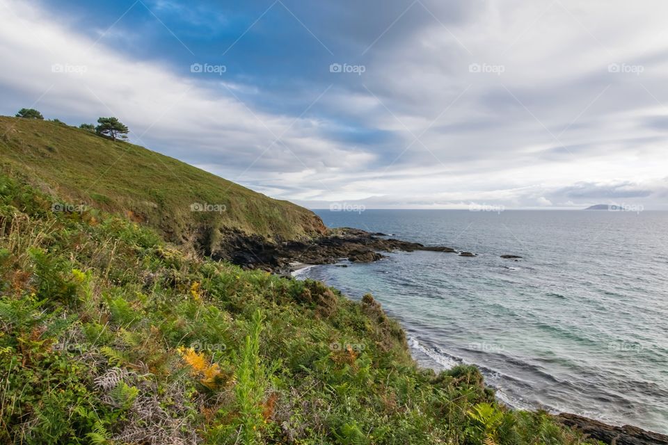 Coast in Galicia, Spain.